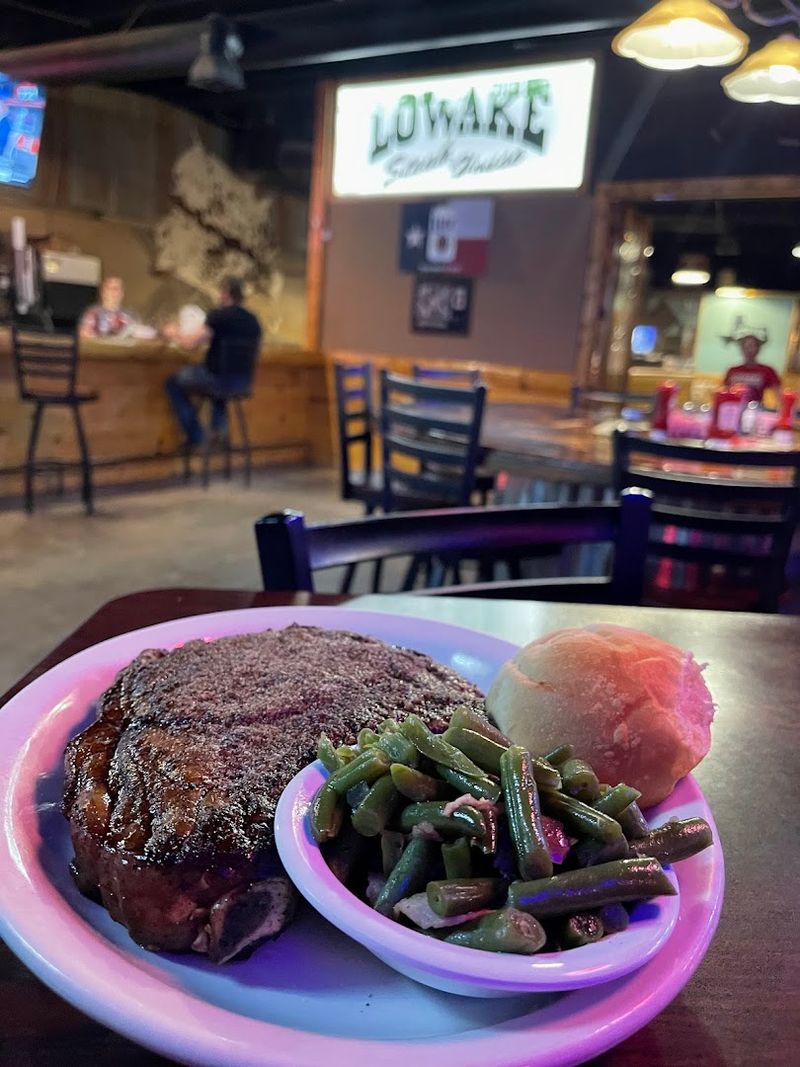 Lowake Steak House — Rowena (near San Angelo)