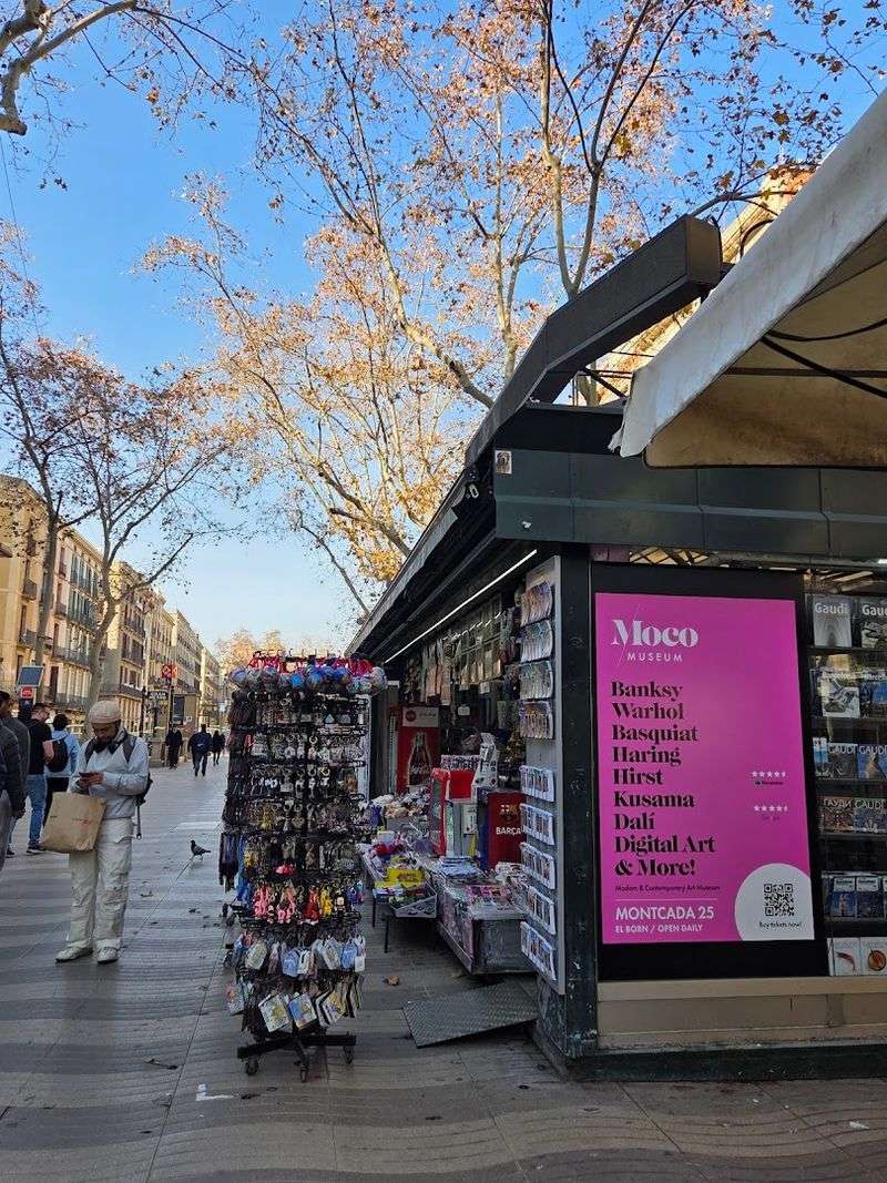 La Rambla (with nearby shopping), Barcelona, Spain