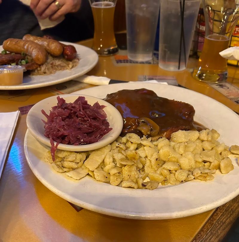 German Sausages and Other Menu Highlights