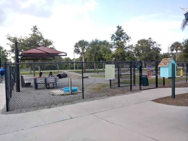 Outdoor Fitness Equipment Across the Street