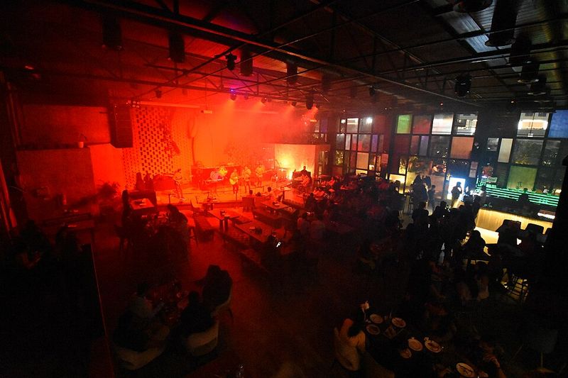 Places with Loud Music and Flashy Decor