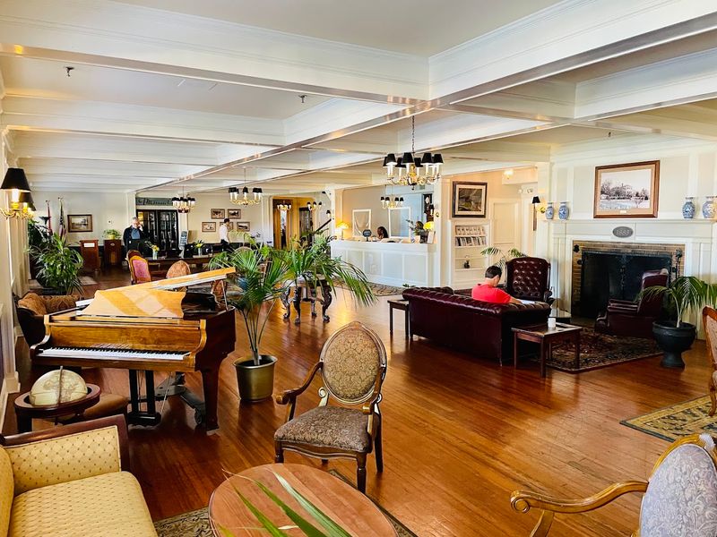 Dining at the Beauclaire Restaurant