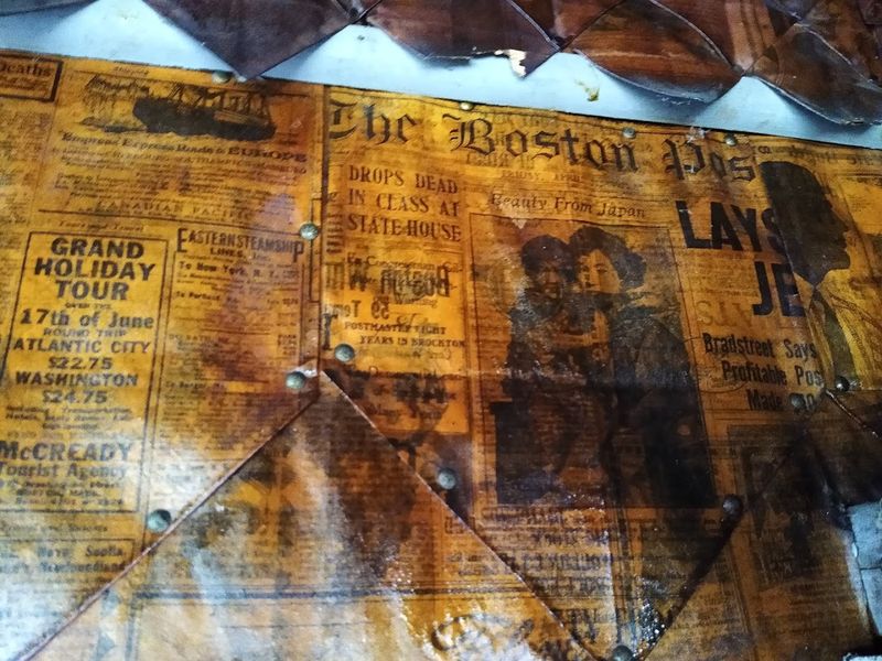 The Headlines That Built the House: History Pressed Into Every Wall