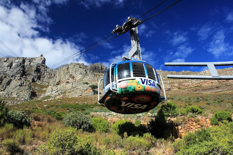 Ride the Cableway Up Table Mountain, South Africa