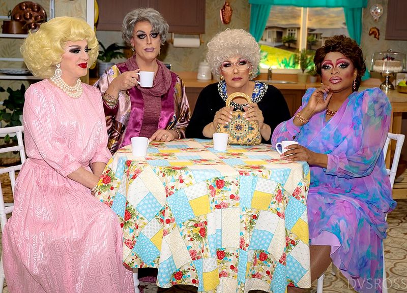 The Golden Girls - Dorothy, Rose, Blanche, Sophia