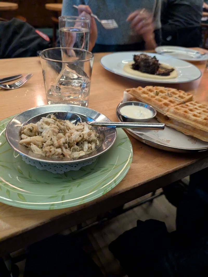 Brown Butter Crab Waffle: The Unexpected Star of the Appetizer Menu