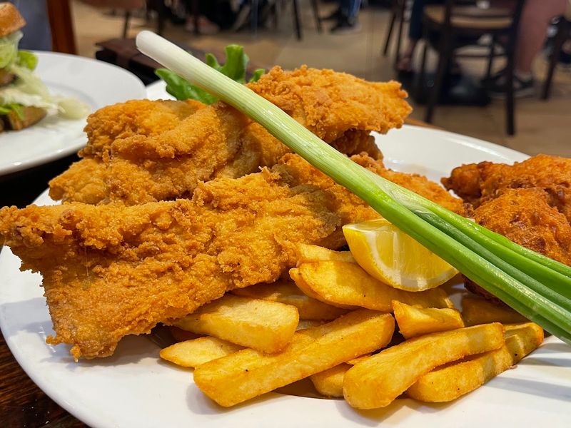 The Famous Fried Fish and Seafood Plates