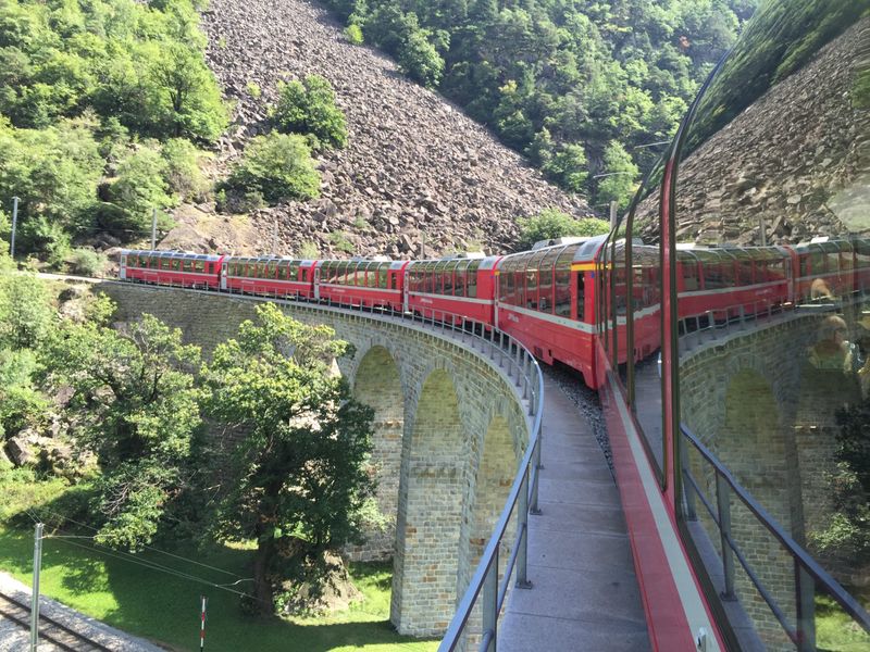 Ride a Train Through the Countryside