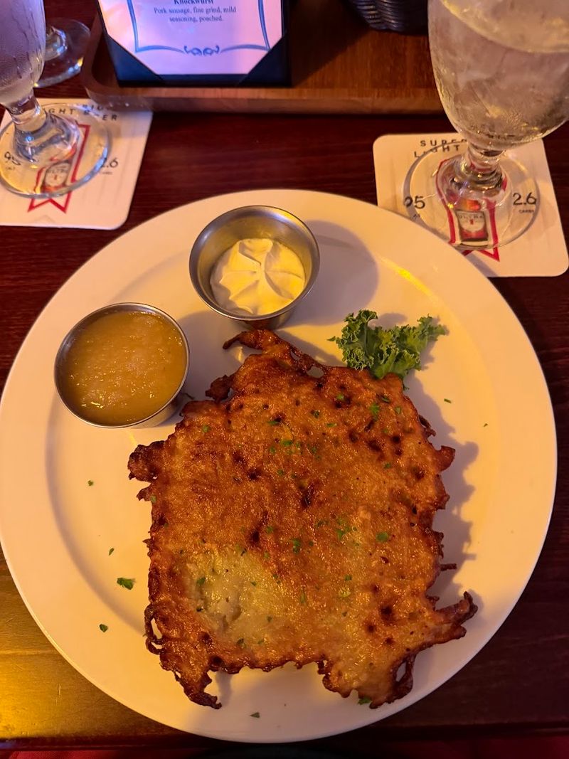 Potato Pancakes With the Dill Sour Cream That Changes Everything