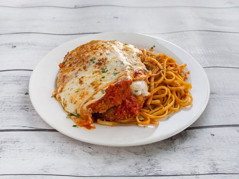 The Pasta and Entree Side of the Menu