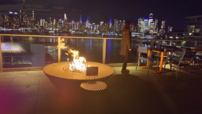 The Outdoor Terrace and Fire Pits