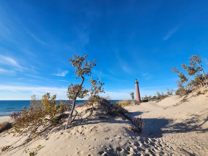 Sand Dunes, Silver Lake, and the Landscape Around the Tower