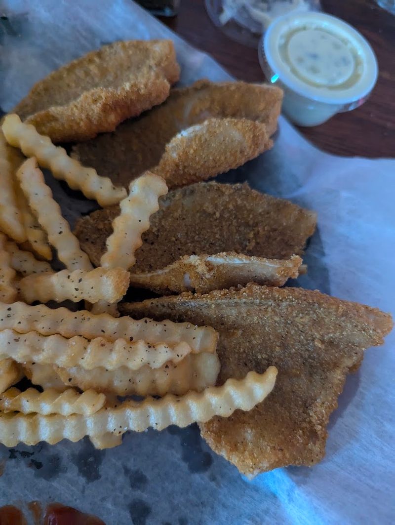 Fried Blue Gill Gives the Menu a Local Hook