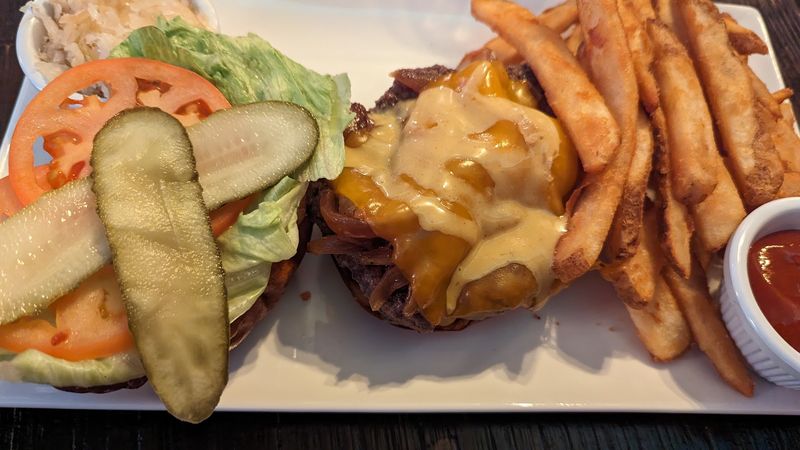 When a Burger Steals the Spotlight at a German Restaurant