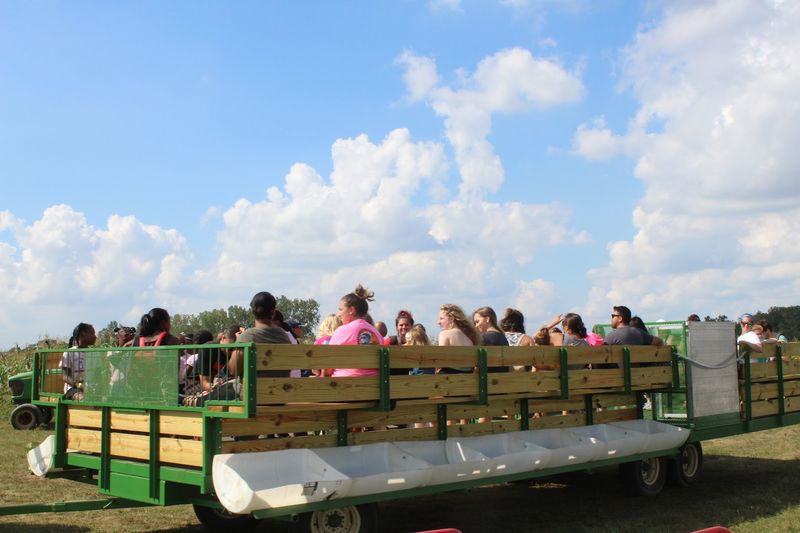 Tractor Rides and the Journey to the Fields
