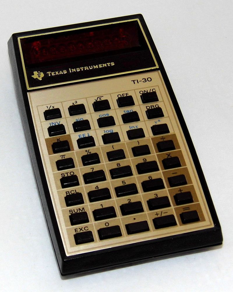 The First Handheld Electronic Calculator (1967)