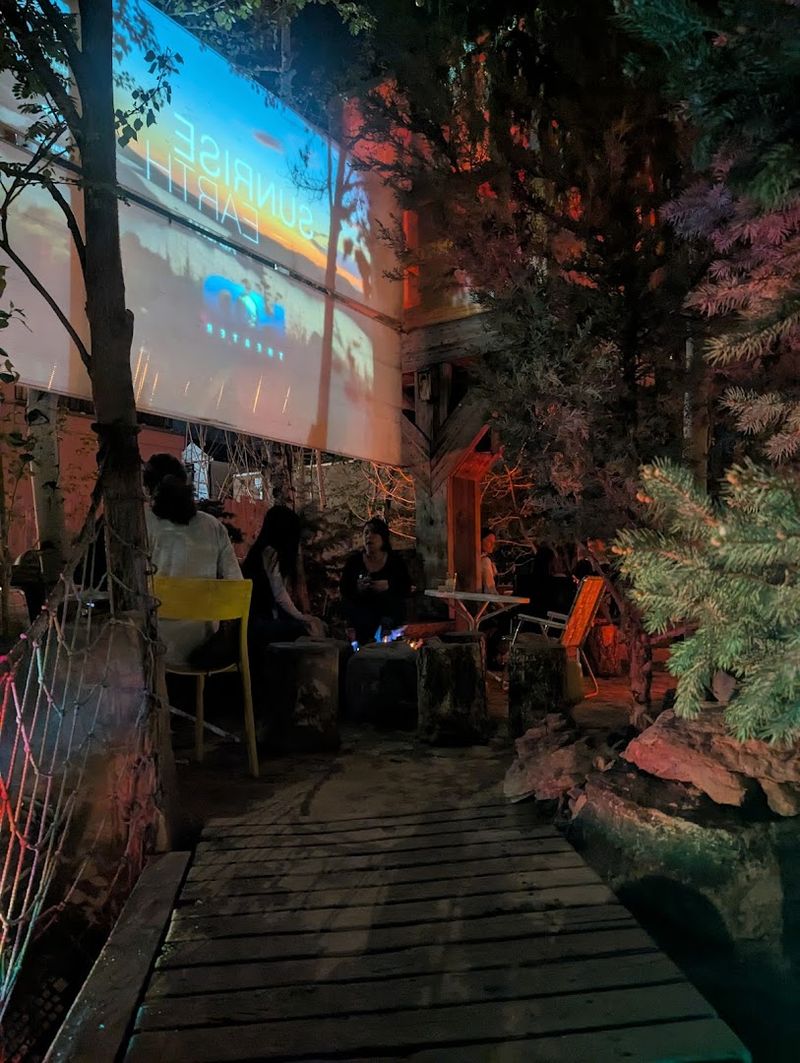 The Outdoor Patio: Fire Pits, Creek, and Genuine Atmosphere