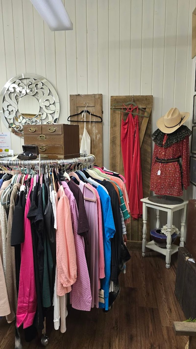 Vintage Clothing Displayed Like It Belongs on a Stage