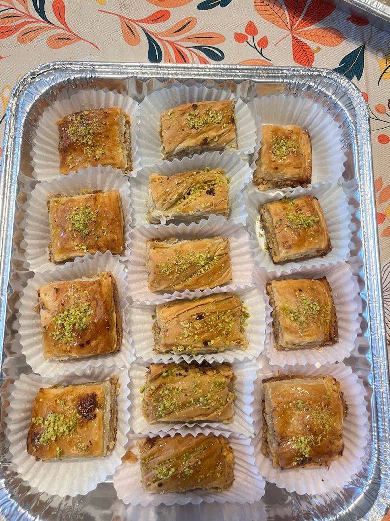 Baklava That Stops People Mid-Sentence