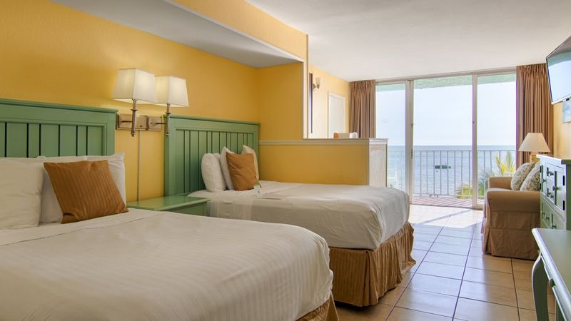 Resort Rooms With Gulf Views and Private Balconies