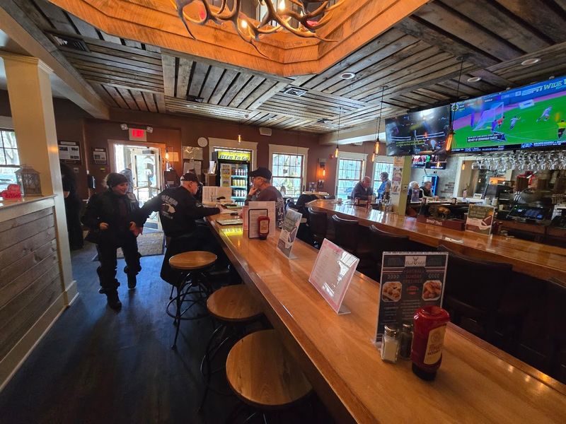 Inside the Space: Bar, Screens, and Fireplaces