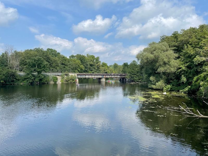 Kayaking the Huron River from the Boat Launch