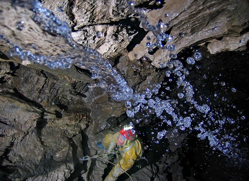 Krubera Cave Depths, Georgia