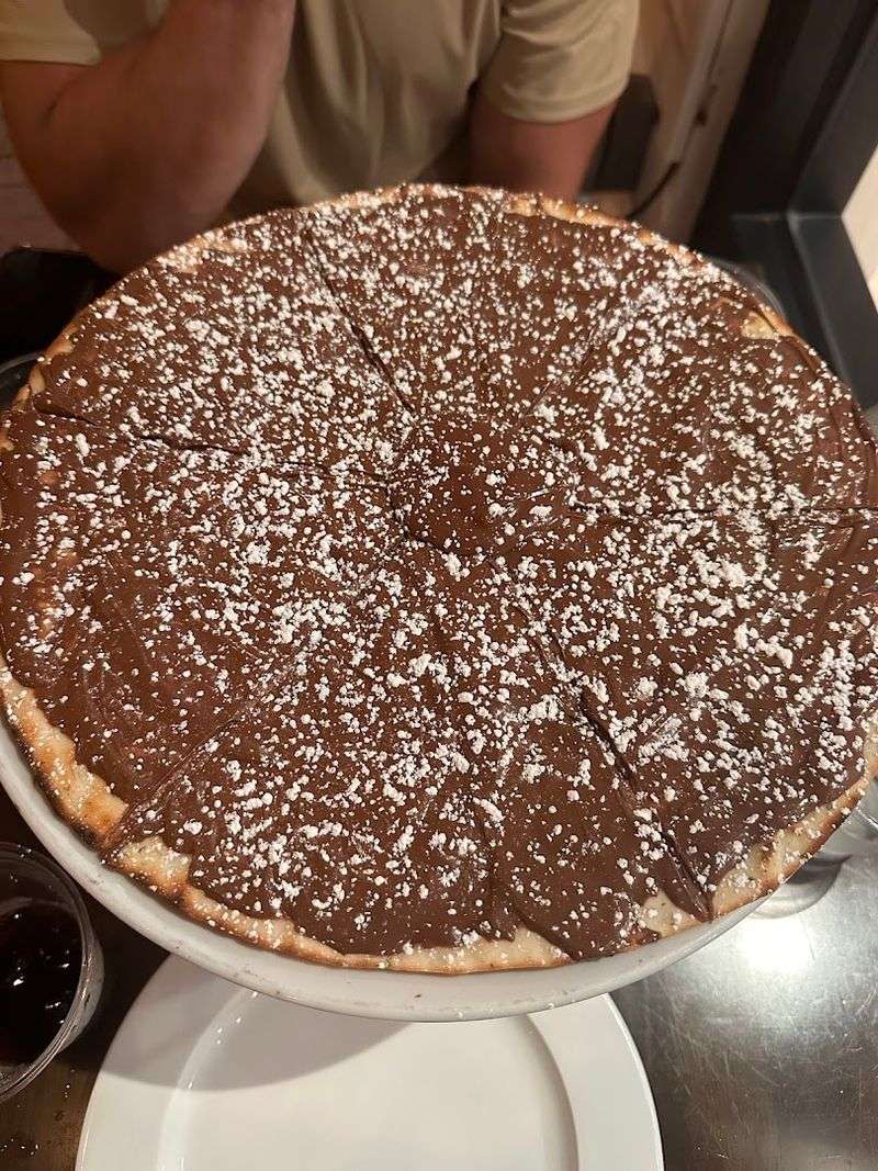 Dessert: The Nutella Pizza Worth Saving Room For
