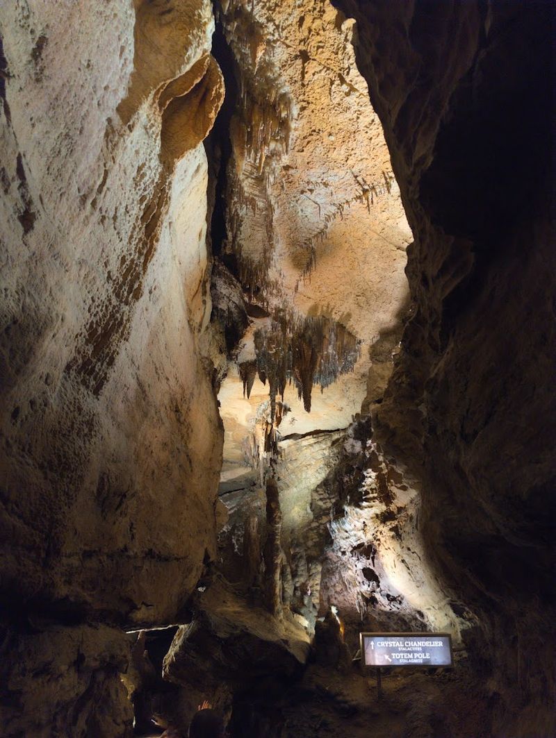 Going Underground: The Elevator Ride and Cave Entrance