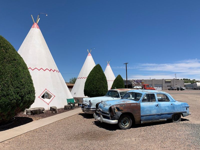 What the Teepees Actually Look Like Up Close