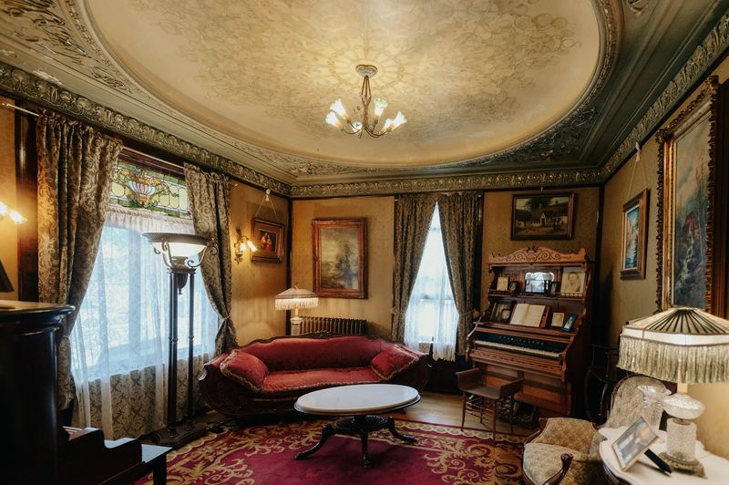 A Domed Music Room and Wraparound Porch Worth Lingering In