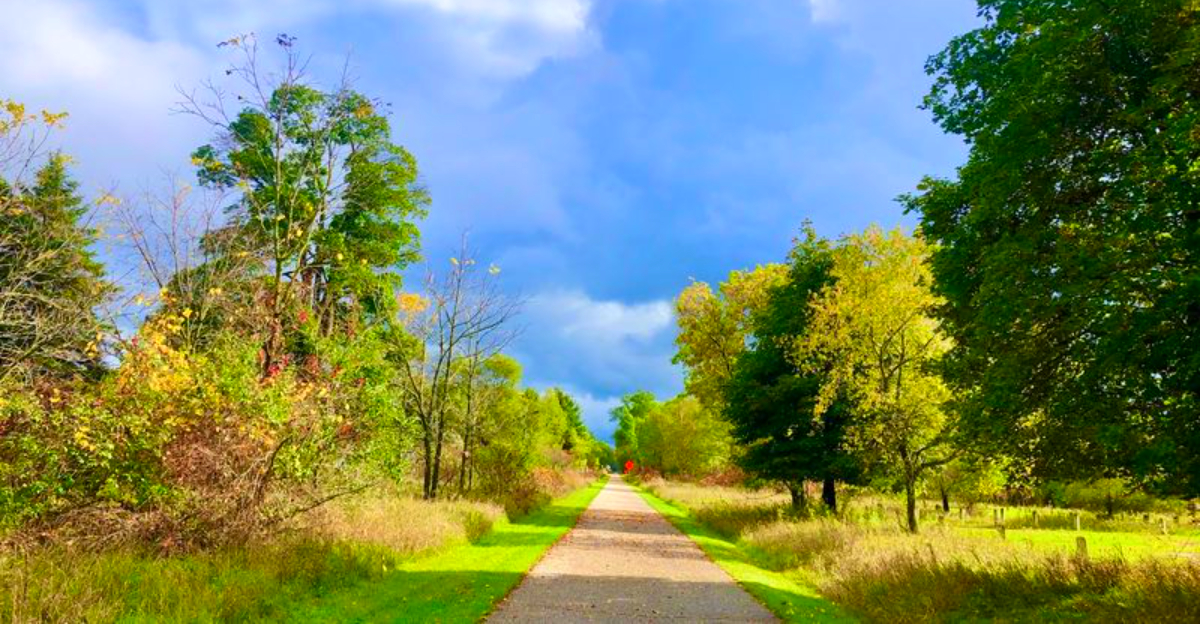 This 92-Mile Michigan Trail Winds Through Forests, Small Towns, and Scenic Countryside