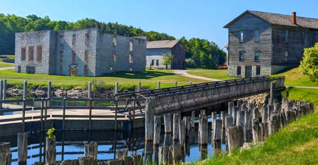 This Abandoned Michigan Iron Town Still Has Furnished Homes and Towering Blast Furnaces Frozen in 1891