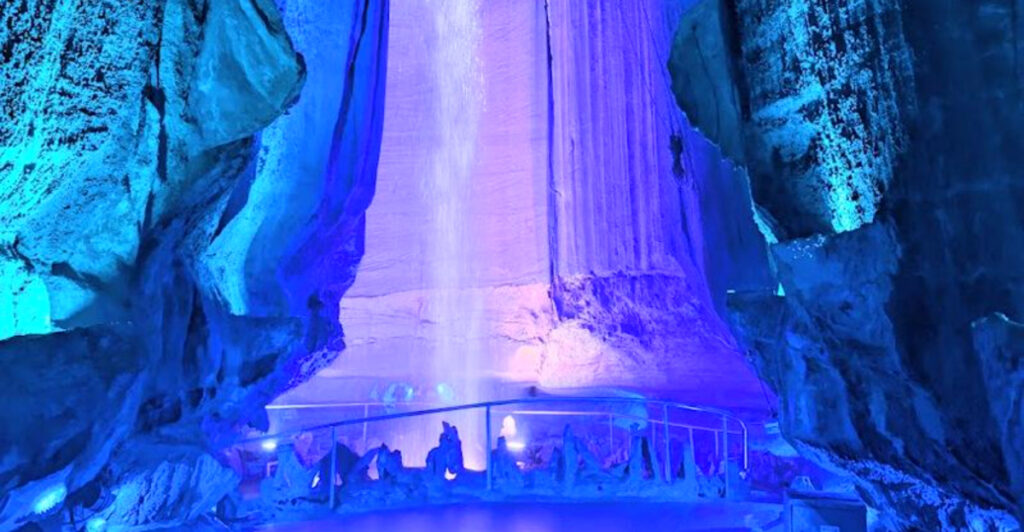 This Breathtaking Waterfall in Tennessee Is Located Inside a Mountain