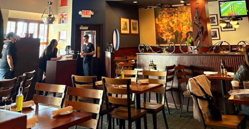 This Cozy Plymouth Restaurant Serves Homemade Pasta, Warm Bread, and Patio Views of Kellogg Park
