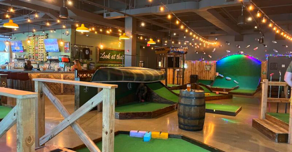 This Downtown Grand Rapids Mini Golf Spot Turns a Simple Game Into a Full Night Out