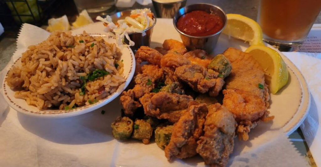 This Downtown Sarasota Favorite Serves Up Southern Comfort, Fresh Seafood, and Laid-Back Backyard Vibes