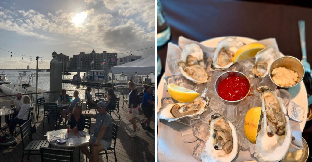 This Florida Waterfront Restaurant Is Famous for Sunset Views and Marina Dining