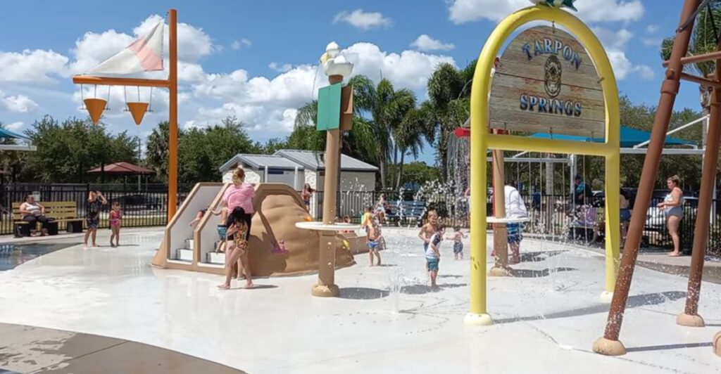 This Free Splash Park in Tarpon Springs Is a Hit With Families All Summer