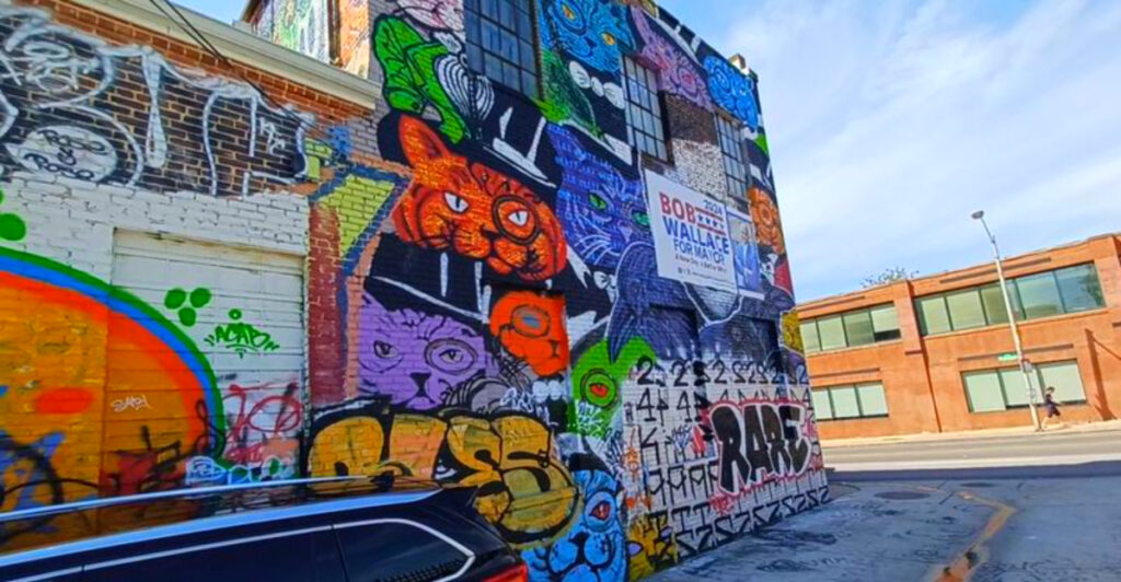 This Hidden Ann Arbor Alley Is Covered in Ever-Changing Murals – and No Two Visits Look the Same