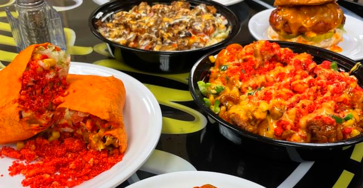 This Hidden Dearborn Spot Serves Nacho-Covered Burgers and Massive Plates Locals Swear By