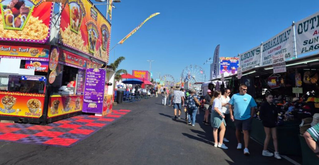 This Massive Tampa Fairgrounds Comes Alive with Rides, Food, and Events Locals Wait All Year For