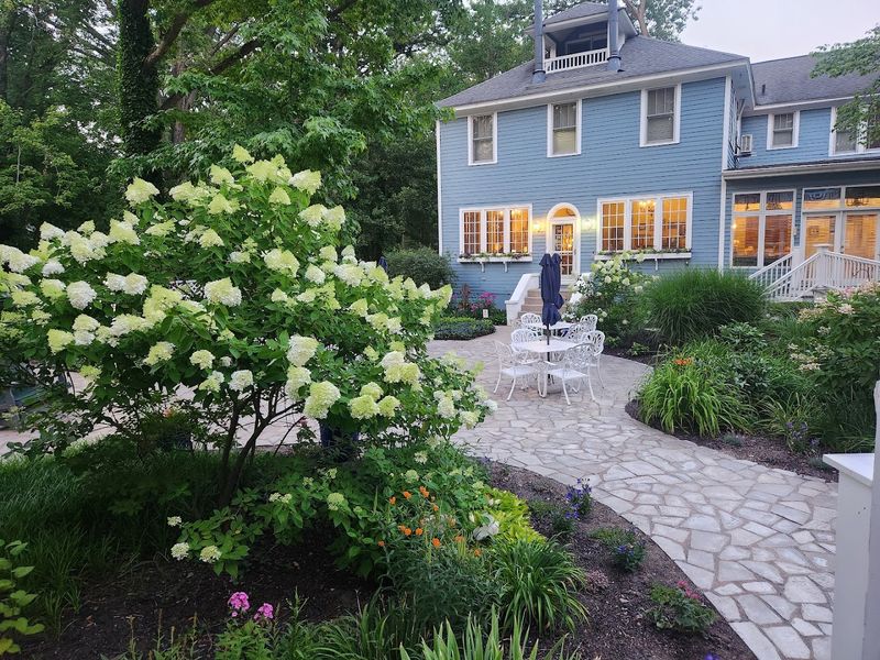 A Forest-Framed Address With Lake Michigan Steps Away