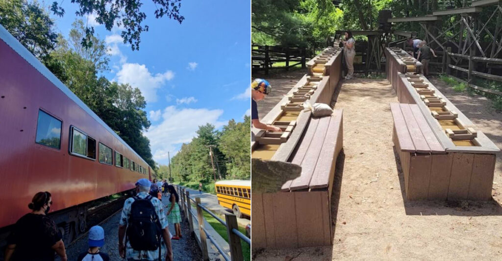 This New Jersey Train Ride Ends at a Hidden Gem-Panning Adventure
