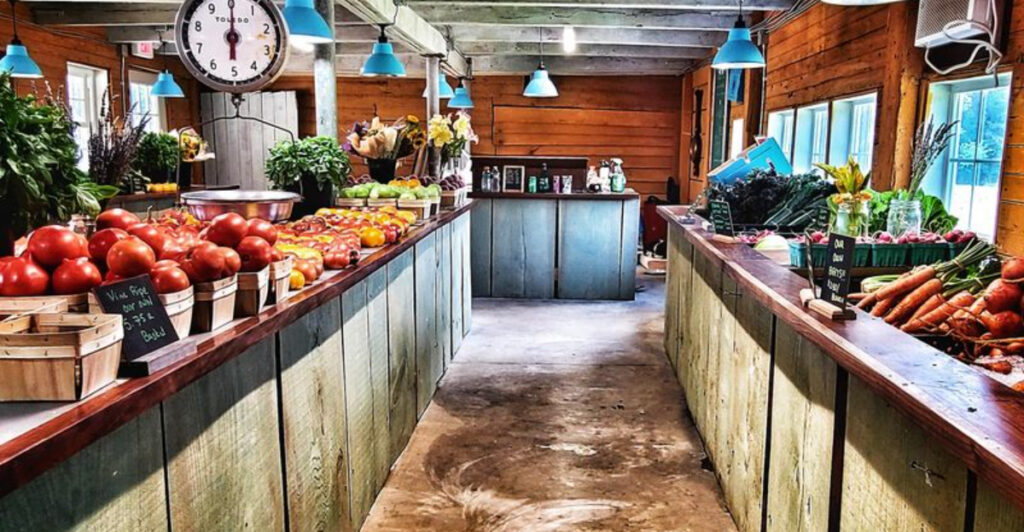 This Tiny Blue Box in New Jersey Offers Farm-Fresh Produce on the Honor System