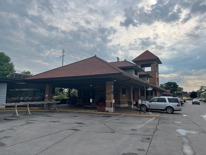 A Historic 1927 Train Depot Turned Neighborhood Hangout