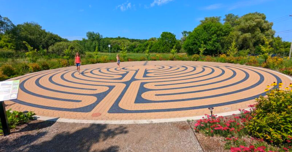 This Traverse City Garden Has Free Tours, a Secret Tunnel, and 10 Unique Themed Spaces