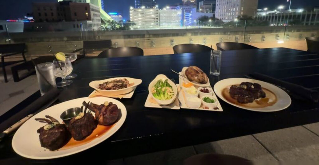 This Upscale Jacksonville Steakhouse Combines Rooftop Views, Historic Charm, and Prime Cuts Locals Love