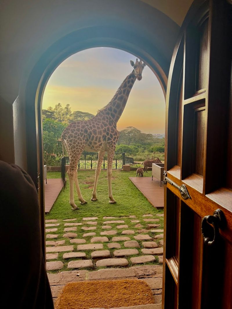 6. Giraffe Manor (Nairobi, Kenya)