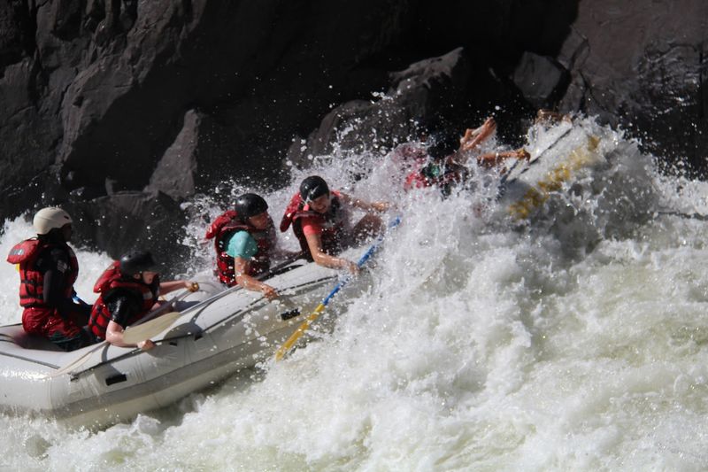 Whitewater Rafting on the Zambezi River, Africa